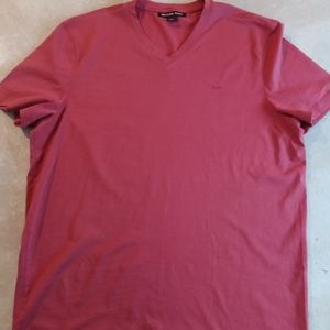 Men's short sleeve v neck t-shirt by Michael Kors size Large, like new